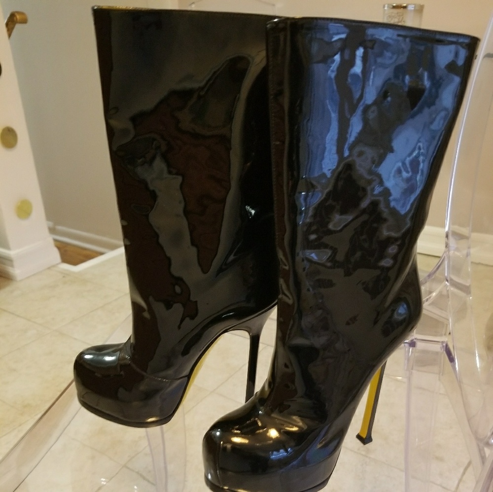 Authentic Yves Saint Laurent boots